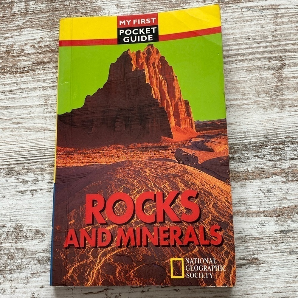 Rocks and Minerals by National Geographic Society My First Pocket Guide 1997